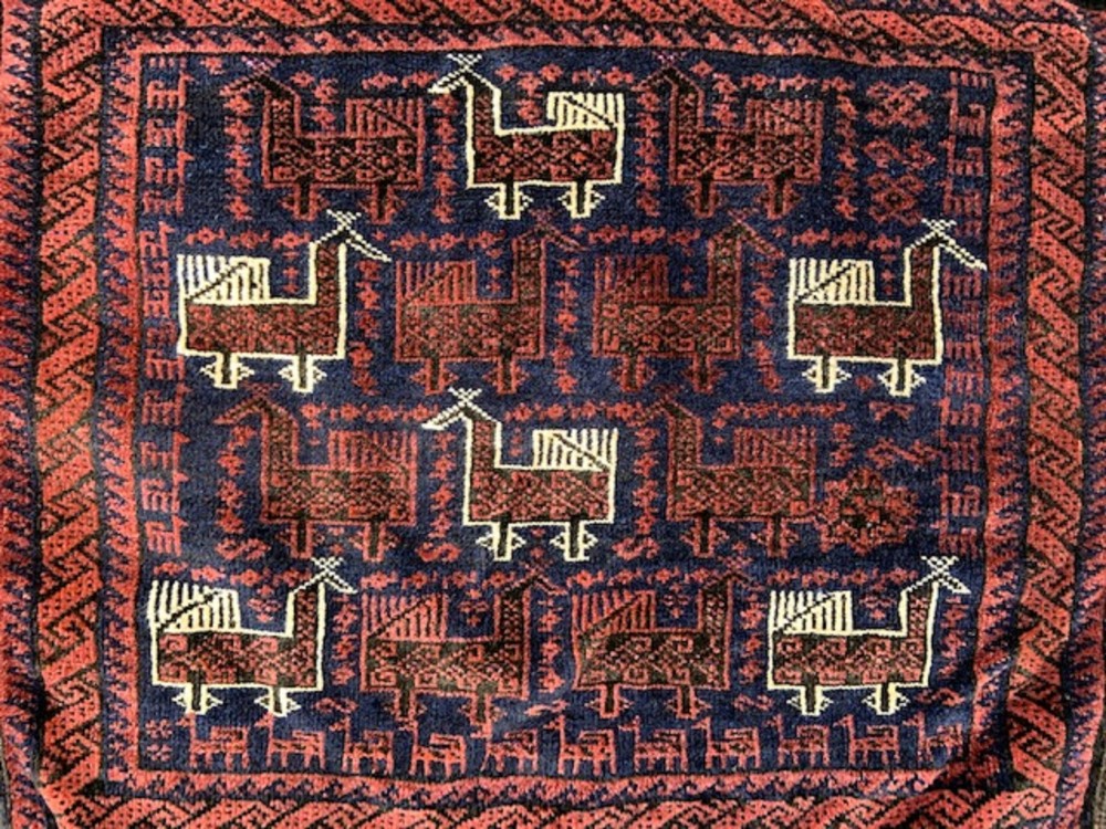 Timuri Antique Saddle-bags, Timuri Tribes, Borderlands Of Eastern Persia ...