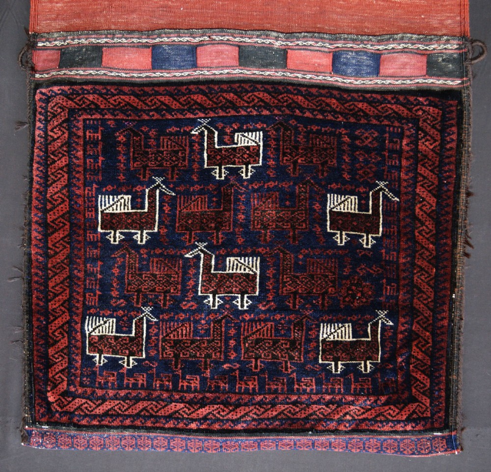 Timuri Antique Saddle-bags, Timuri Tribes, Borderlands Of Eastern Persia ...
