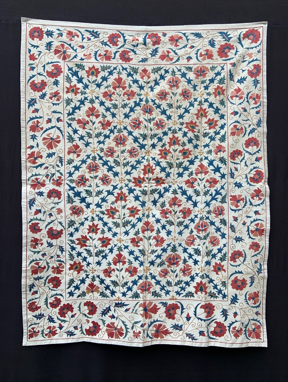 old suzani nurata uzbekistan