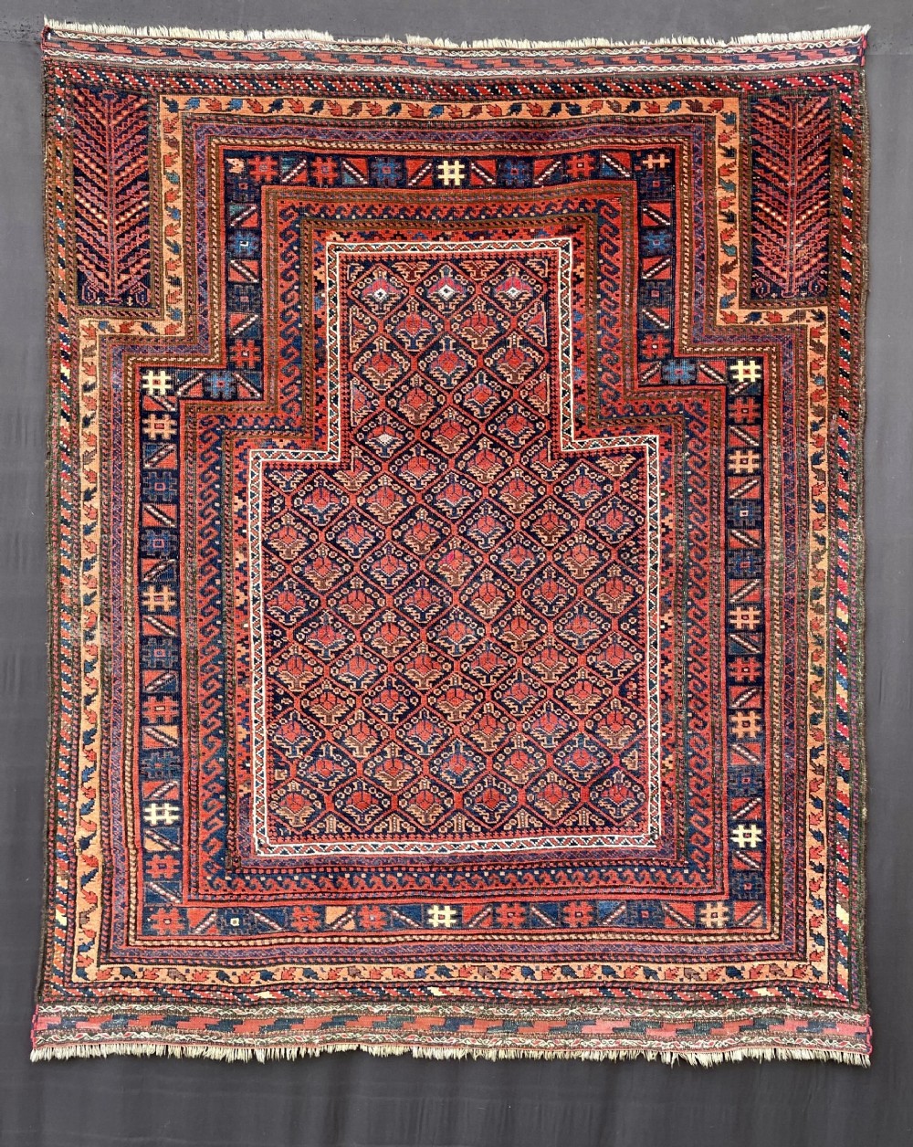 antique timuri prayerrug timuri tribes borderlands of eastern persia western afghanistan