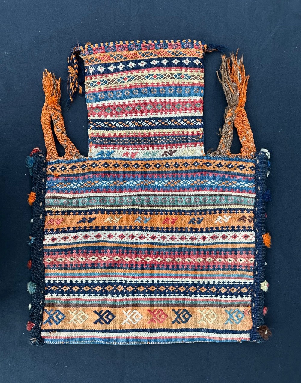 antique saltbag qashqa'i confederacy shekarlu tayefeh fars province southwest persia