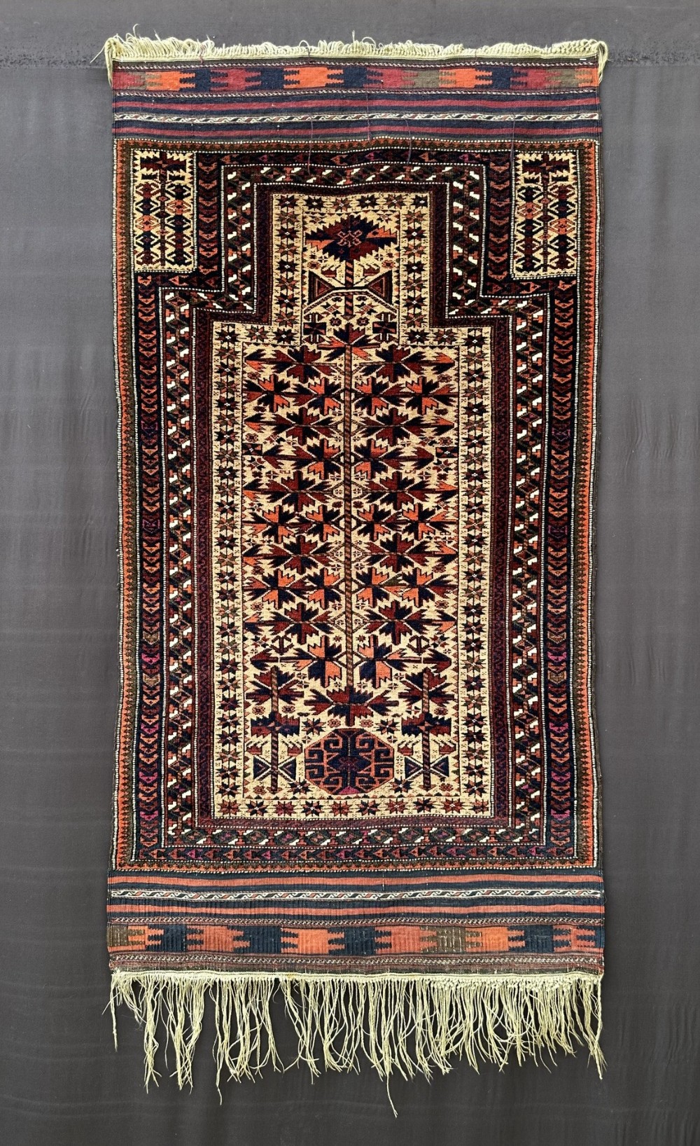 antique timuri prayerrug yaqoub khani tribe borderlands of northeast persia northwest afghanistan
