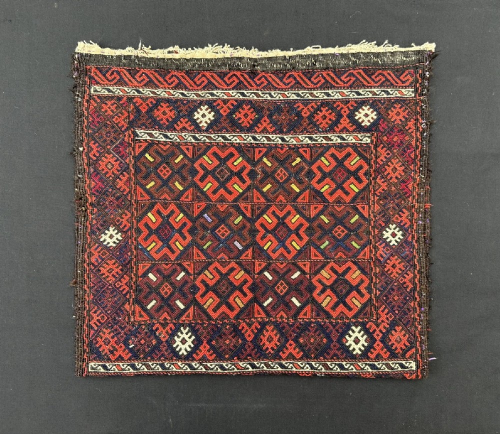 antique vanitybag baluch salar khani tribe khorassan province northeast persia