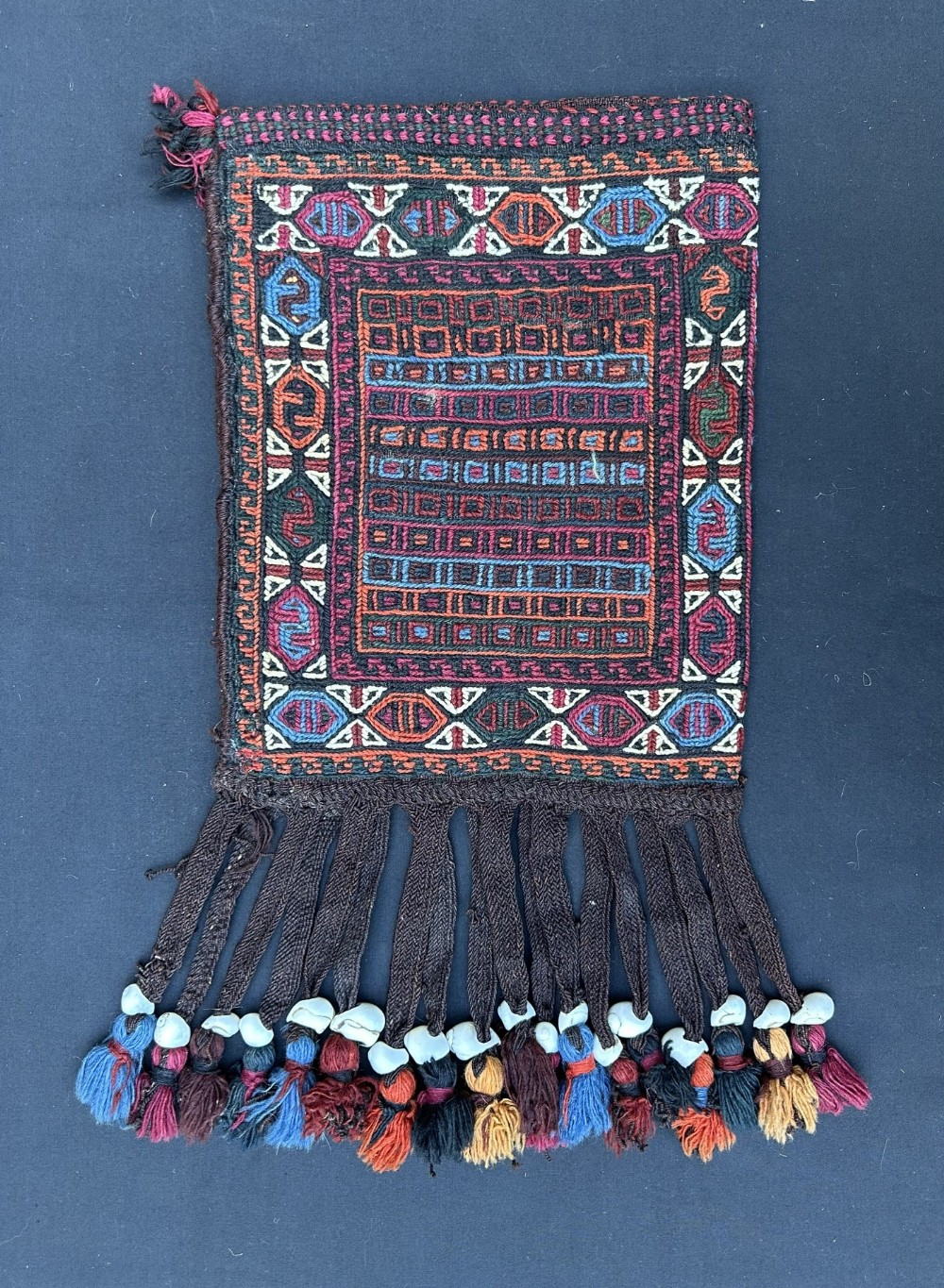 antique vanity bag kuhi afshars of the jebal barez mountains kerman province south persia