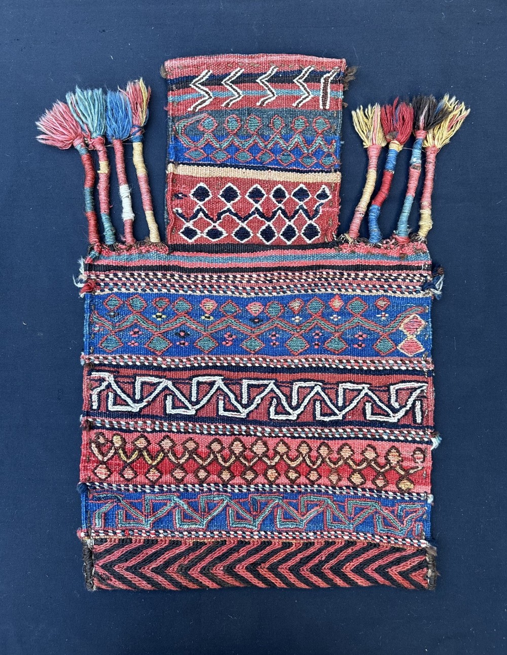 antique saltbag lors of kohkiluyeh luristan western persia