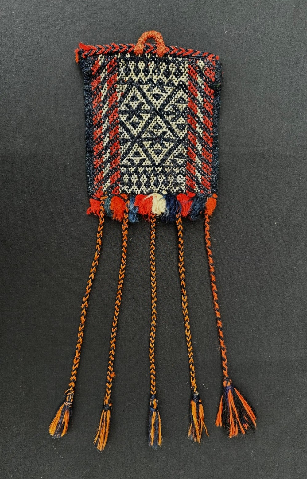 antique vanitybag qashqa'i confederacy darrehshuri tayefeh fars province southwest persia